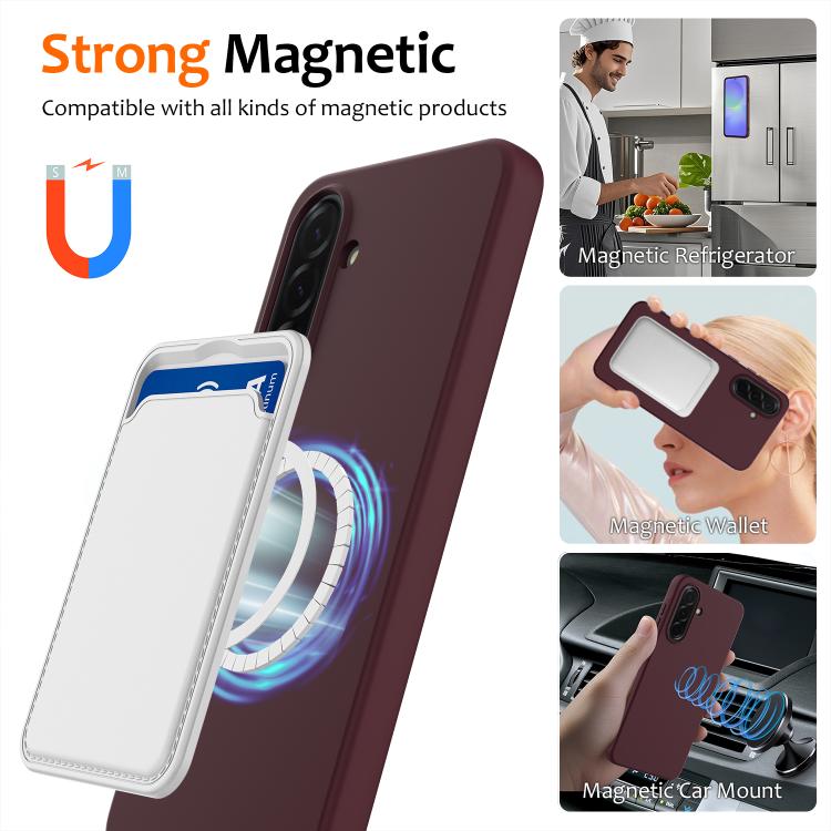 For Samsung Galaxy A36 / A56 5G Shockproof Silicone Magsafe Phone Case