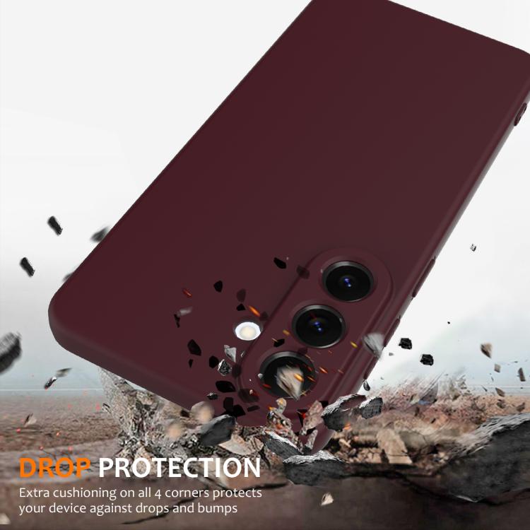 For Samsung Galaxy A57 5G Shockproof Silicone Magsafe Phone Case