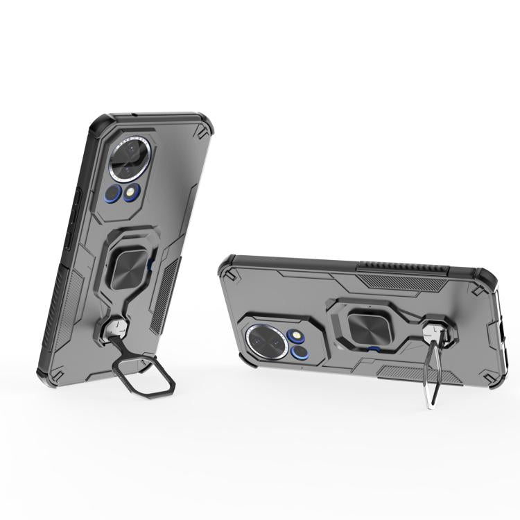 For Huawei nova 12 Metal Kickstand TPU Hybrid PC Phone Case