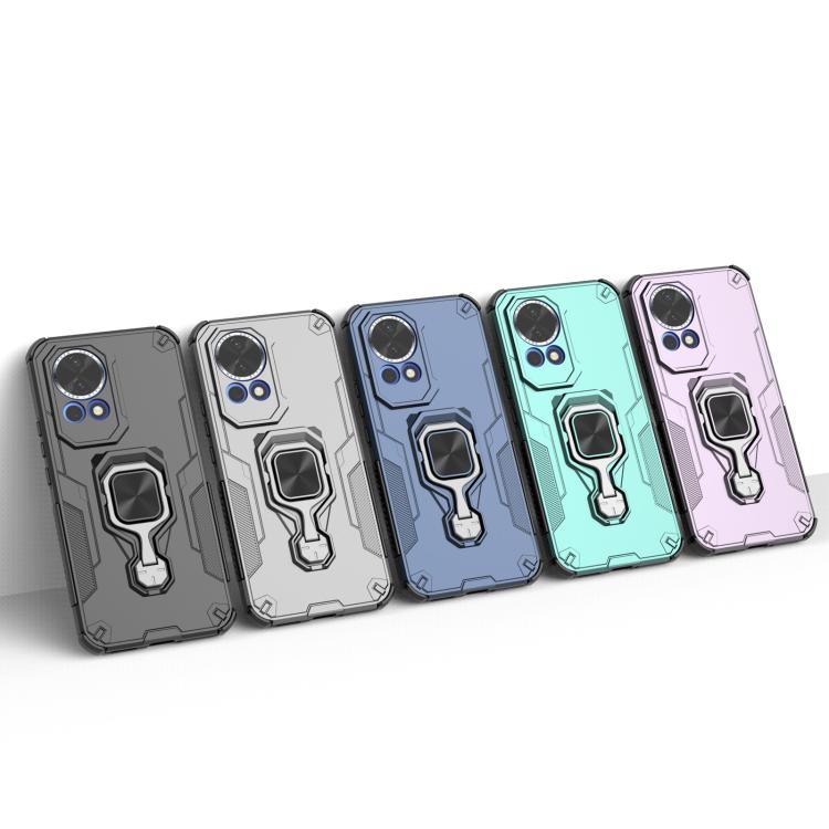 For Huawei nova 12 Metal Kickstand TPU Hybrid PC Phone Case