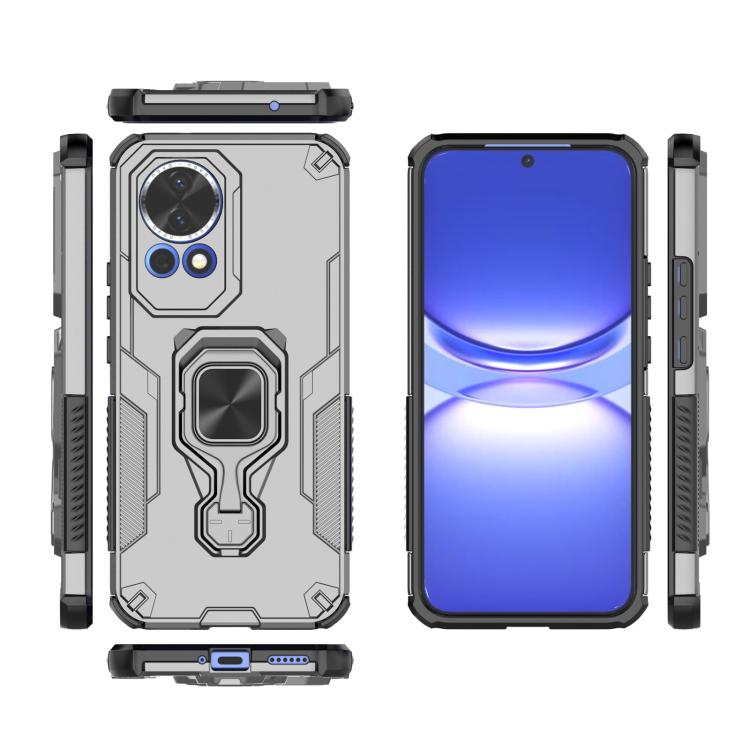 For Huawei nova 12 Metal Kickstand TPU Hybrid PC Phone Case