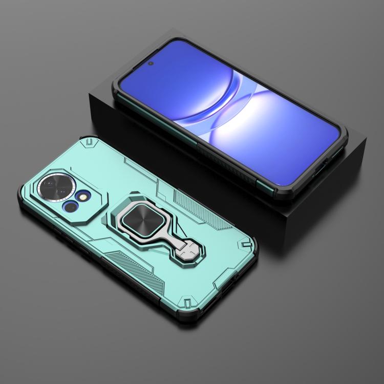 For Huawei nova 12 Metal Kickstand TPU Hybrid PC Phone Case