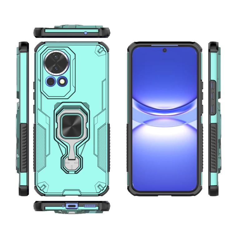 For Huawei nova 12 Metal Kickstand TPU Hybrid PC Phone Case