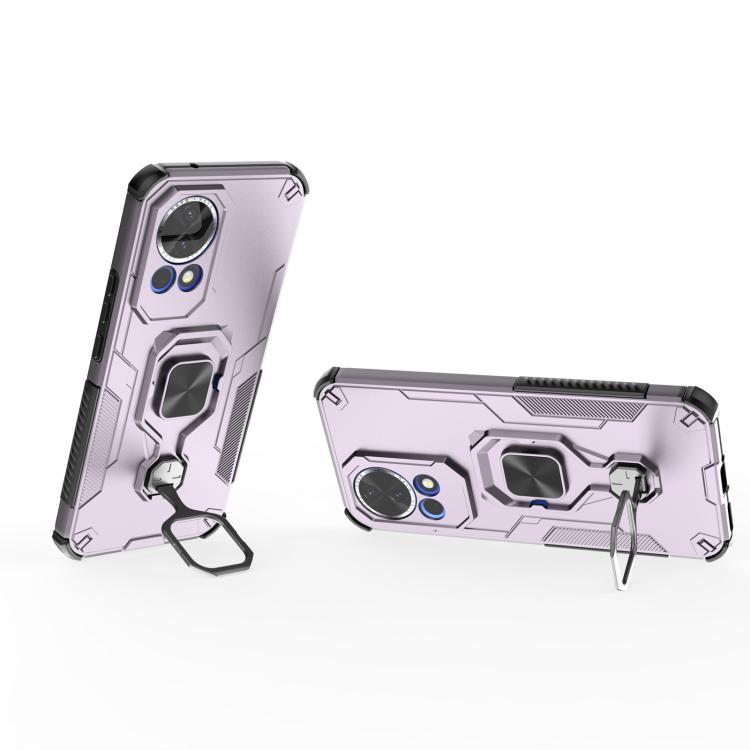 For Huawei nova 12 Metal Kickstand TPU Hybrid PC Phone Case