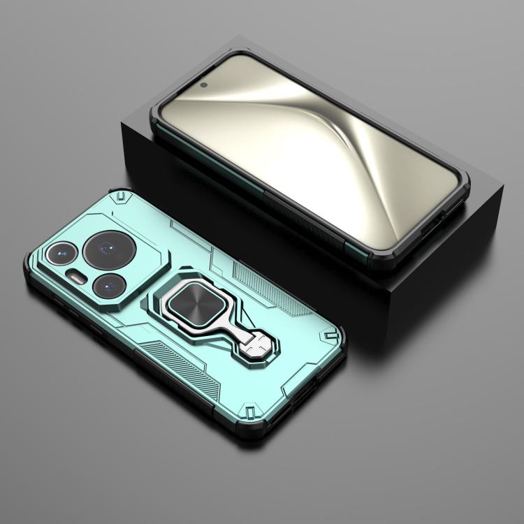 For Huawei Pura 70 Pro Metal Kickstand TPU Hybrid PC Phone Case