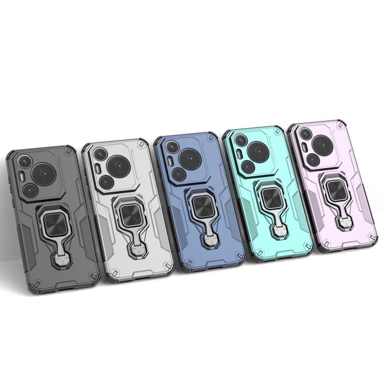 For Huawei Pura 70 Pro Metal Kickstand TPU Hybrid PC Phone Case