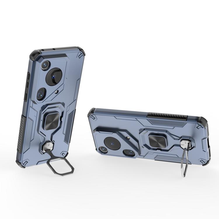 For Huawei Pura 70 Ultra Metal Kickstand TPU Hybrid PC Phone Case
