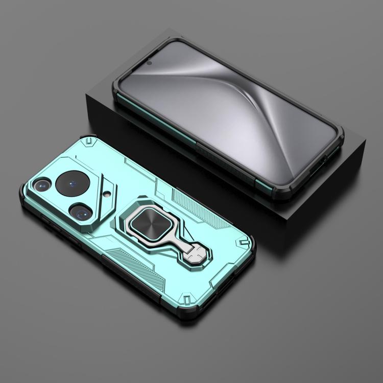 For Huawei Pura 70 Ultra Metal Kickstand TPU Hybrid PC Phone Case