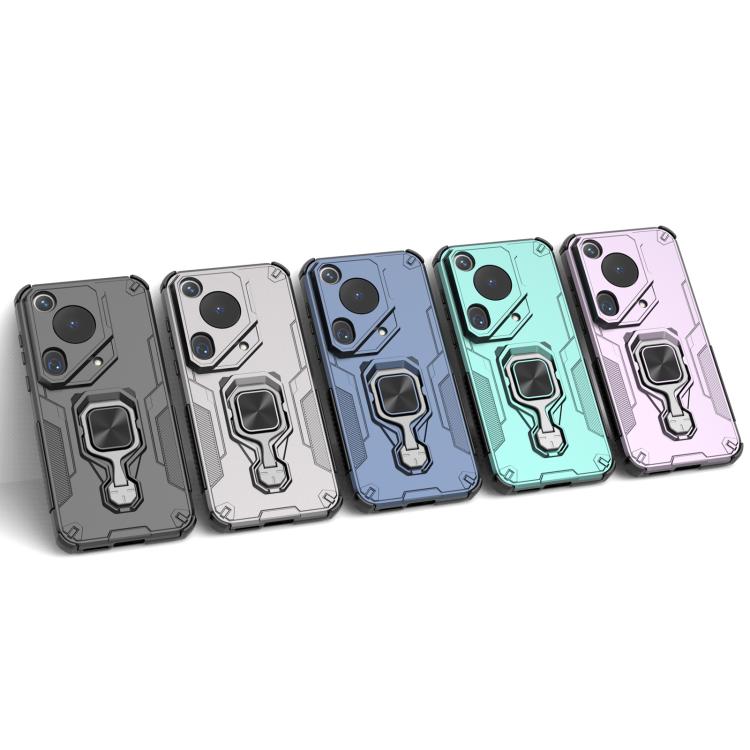 For Huawei Pura 70 Ultra Metal Kickstand TPU Hybrid PC Phone Case