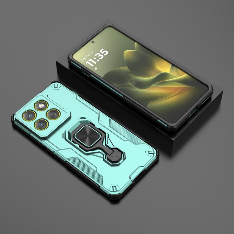 For Motorola Edge 70 5G Metal Kickstand TPU Hybrid PC Phone Case