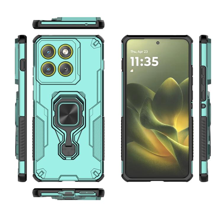For Motorola Edge 70 5G Metal Kickstand TPU Hybrid PC Phone Case