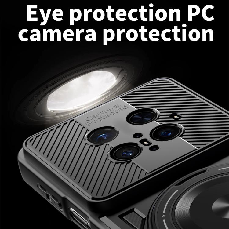 For Huawei Mate 70 Pro Armor Rotating Holder MagSafe Phone Case