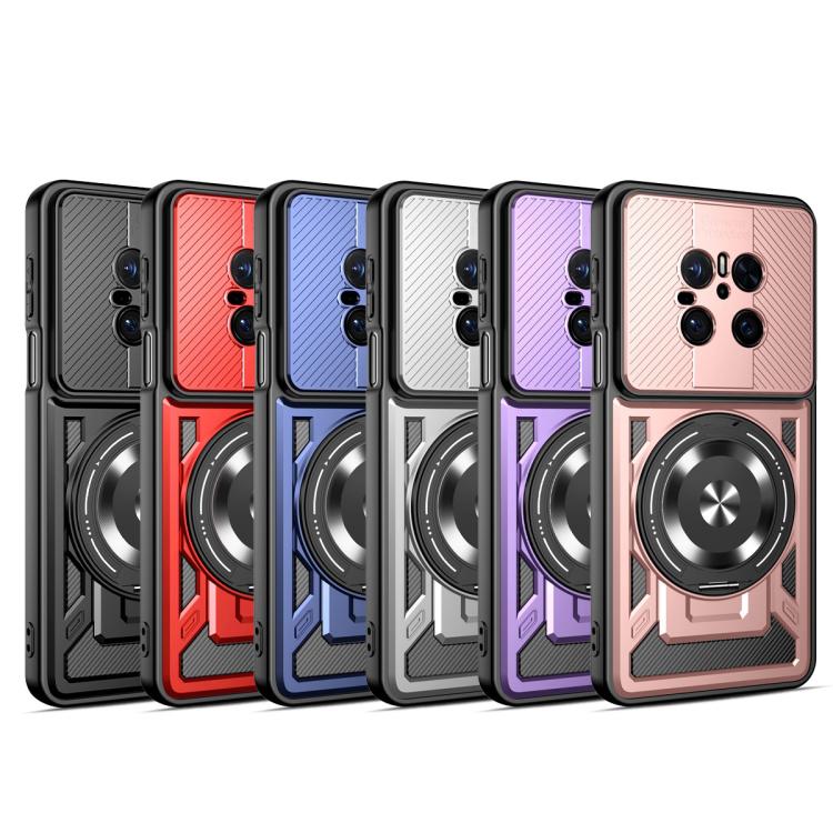 For Huawei Mate 70 Armor Rotating Holder MagSafe Phone Case