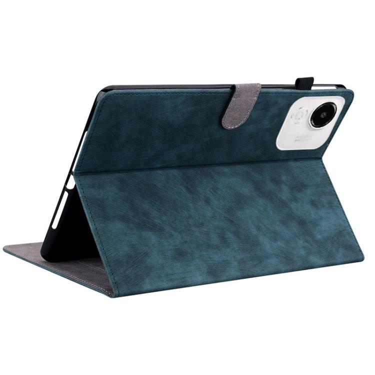 For Honor Pad X9a Embossed Tiger Pattern Leather Tablet Case