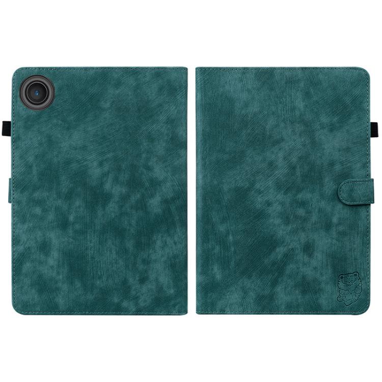 For Lenovo ZhaoYang K10C 10.1 inch Embossed Tiger Pattern Leather Tablet Case