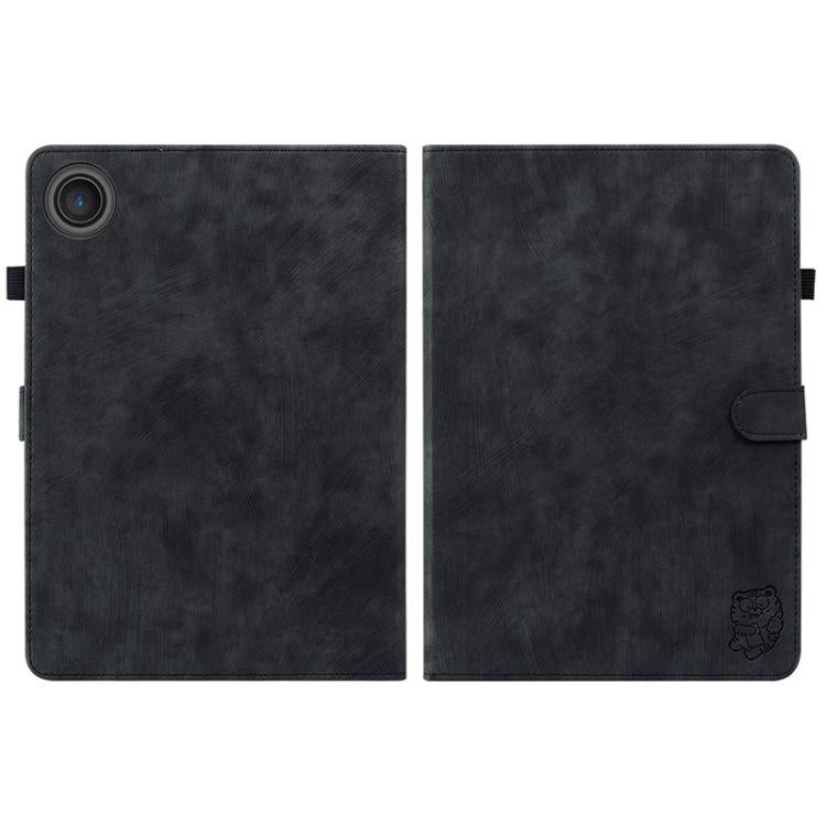 For Lenovo ZhaoYang K10C 10.1 inch Embossed Tiger Pattern Leather Tablet Case