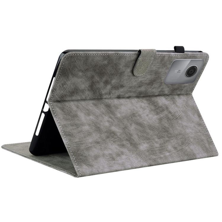 For Lenovo Idea Tab 11 / Xiaoxin Pad 2025 Embossed Tiger Pattern Leather Tablet Case