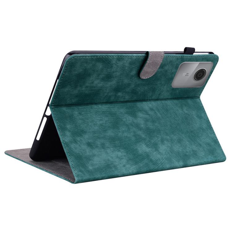 For Lenovo Idea Tab 11 / Xiaoxin Pad 2025 Embossed Tiger Pattern Leather Tablet Case