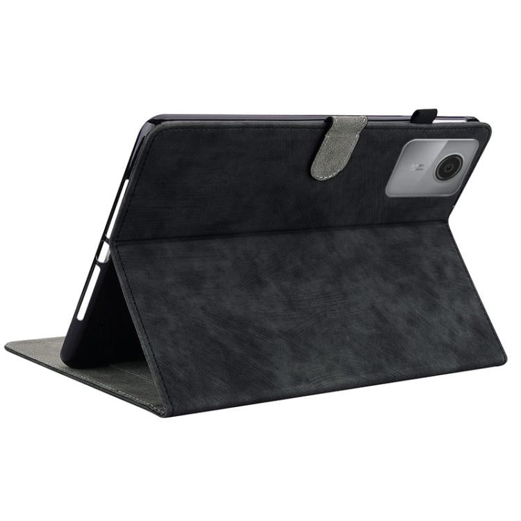 For Lenovo Idea Tab 11 / Xiaoxin Pad 2025 Embossed Tiger Pattern Leather Tablet Case