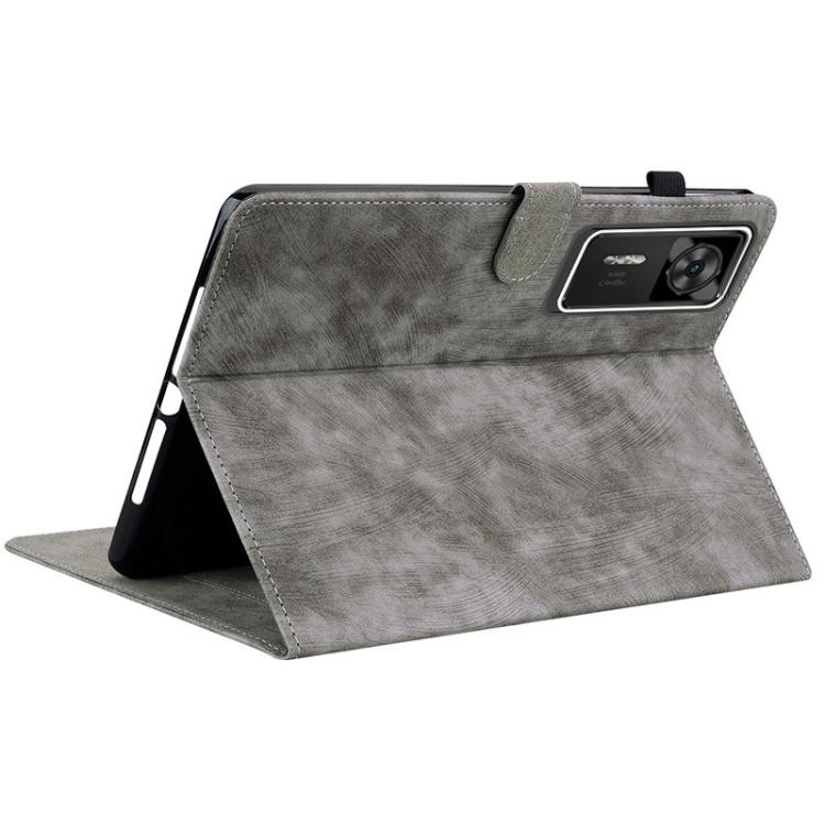 For Lenovo Legion Y700 Gen 4 Embossed Tiger Pattern Leather Tablet Case