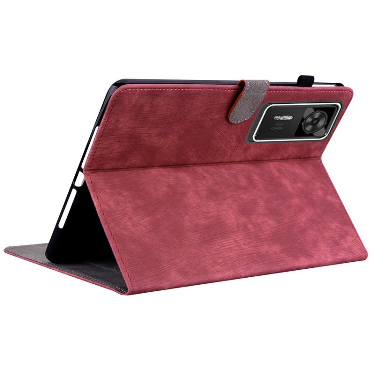 For Lenovo Legion Y700 Gen 4 Embossed Tiger Pattern Leather Tablet Case