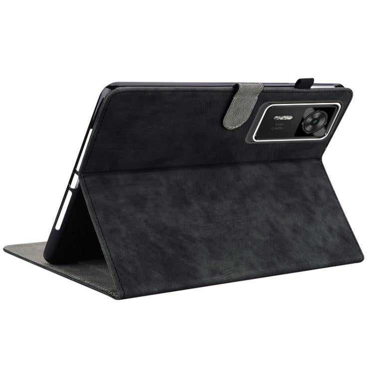 For Lenovo Legion Y700 Gen 4 Embossed Tiger Pattern Leather Tablet Case