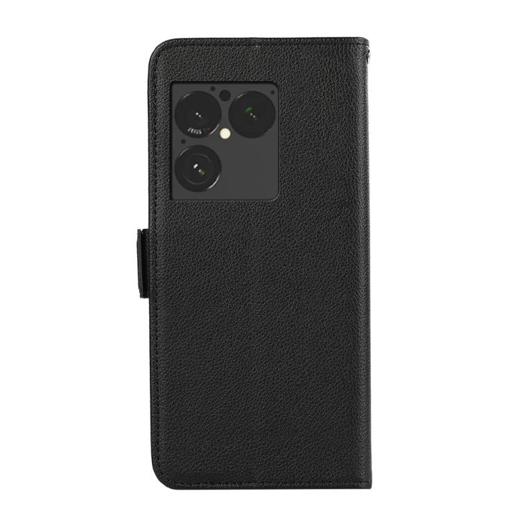 For Sony Xperia 1 VIII ABEEL Side-Magnetic Litchi Pattern Leather RFID Phone Case