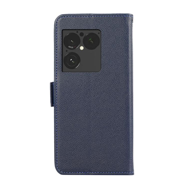 For Sony Xperia 1 VIII ABEEL Side-Magnetic Litchi Pattern Leather RFID Phone Case