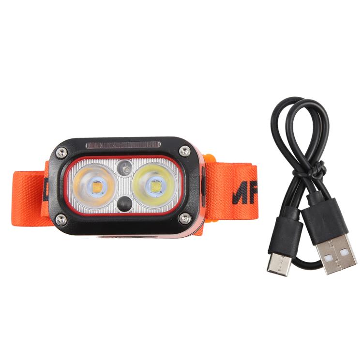 G8 Lightweight Induction LED Headlight - Orange