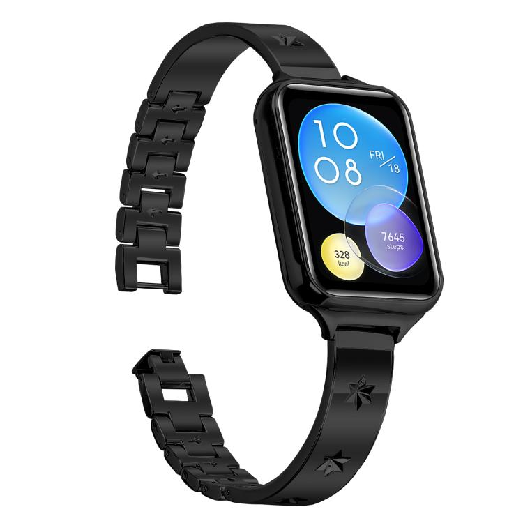 For Xiaomi Mi Band 8 Pro / Redmi Watch 4 Snowflake Petals Bracelet Metal Watch Band