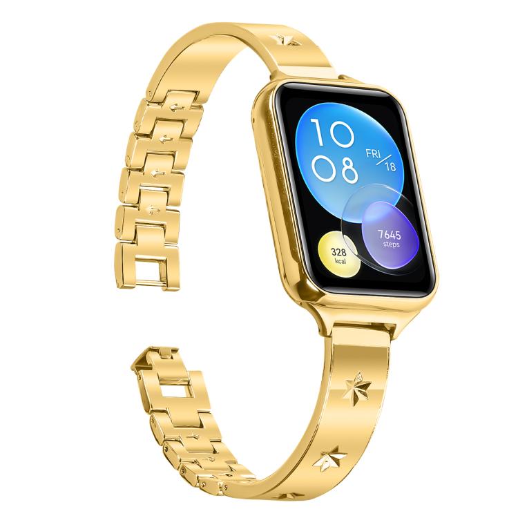 For Xiaomi Mi Band 8 Pro / Redmi Watch 4 Snowflake Petals Bracelet Metal Watch Band
