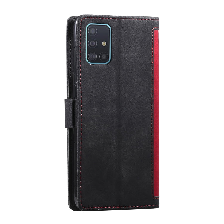 For Samsung Galaxy Note 20 Retro Splicing Horizontal Flip Leather Case with Card Slots & Holder & Wallet