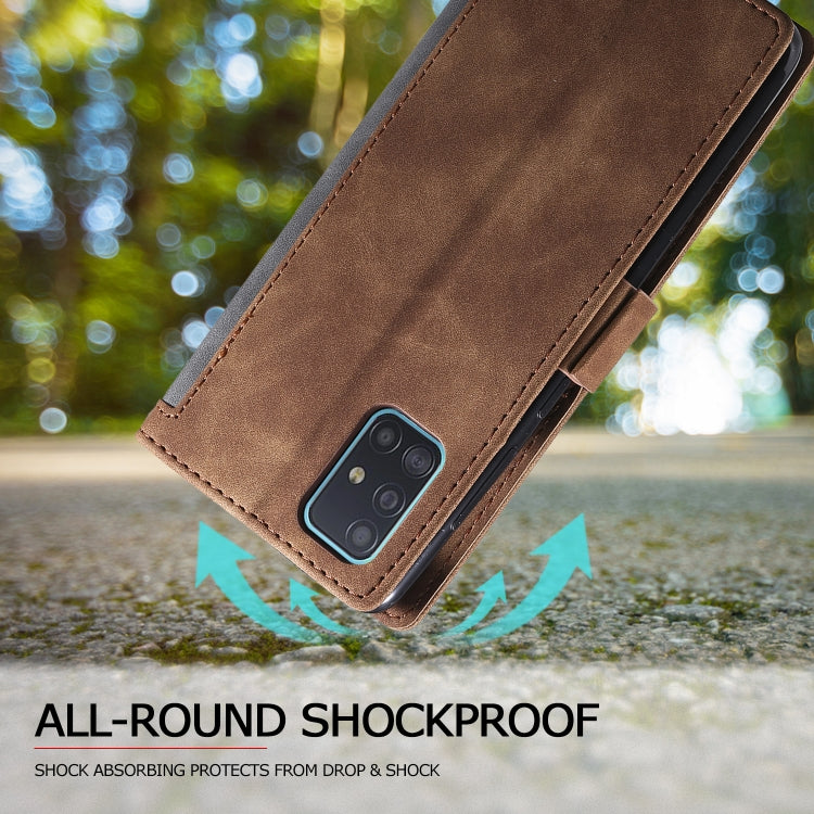 For Samsung Galaxy Note 20 Ultra Retro Splicing Horizontal Flip Leather Case with Card Slots & Holder & Wallet