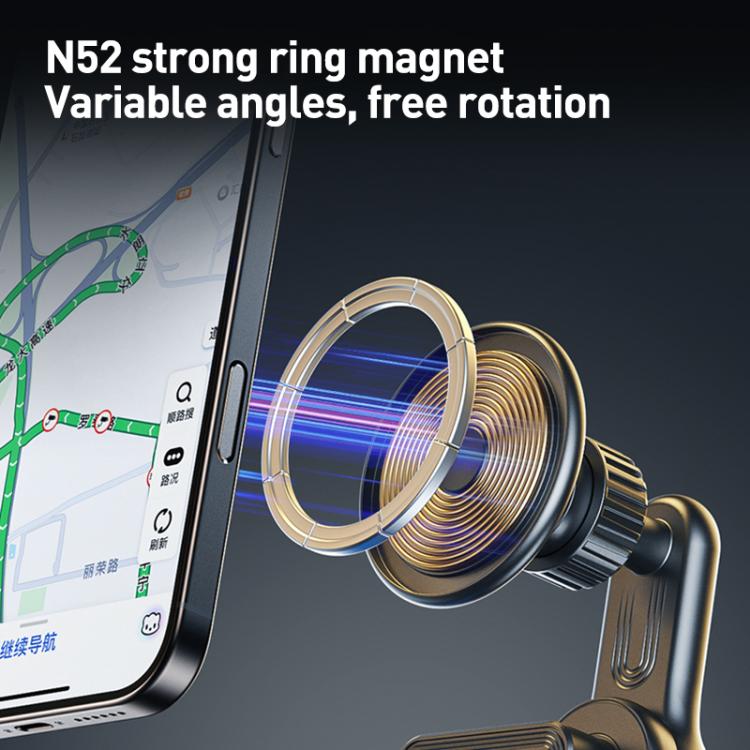 WK WA-S61 Car Display Screen MagSafe Floating Phone Holder - Black