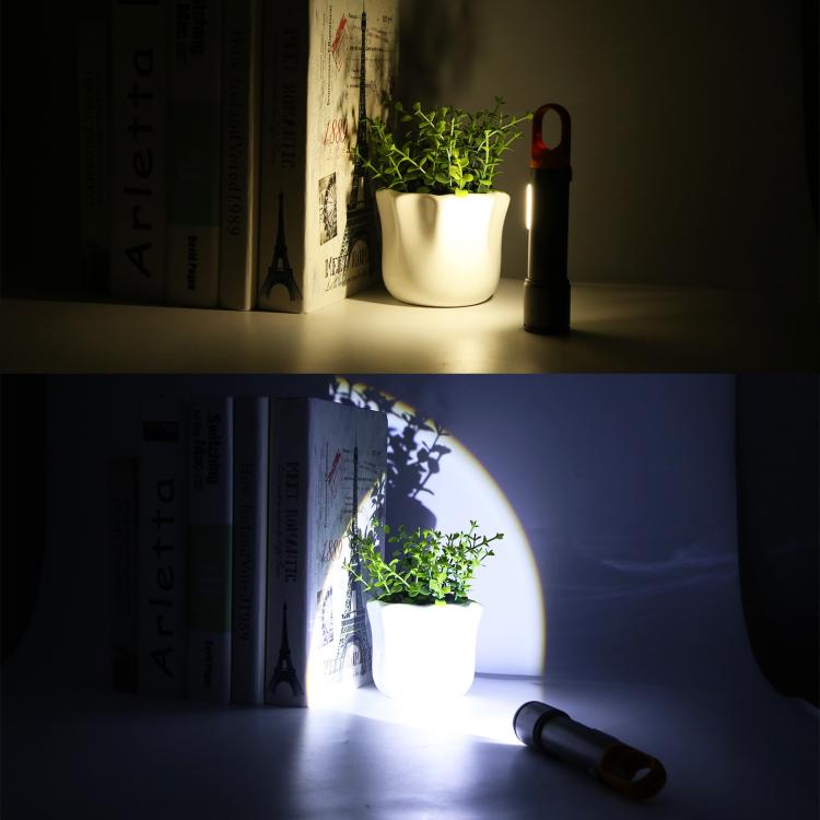 X723 Aluminum Alloy Outdoor White Laser Wick Zoom Waterproof Flashlight