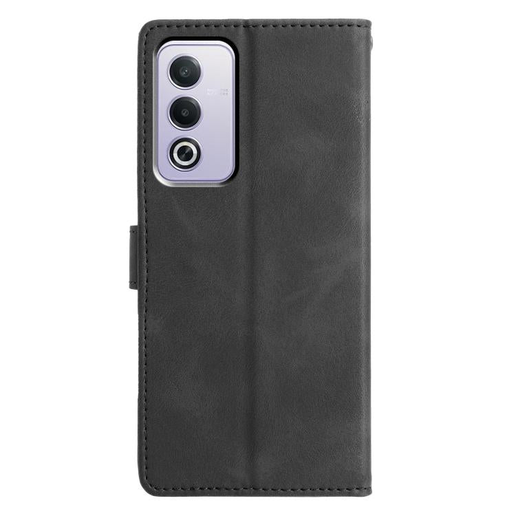 For OPPO A3 Pro 5G Triangles Embossed Leather Phone Case