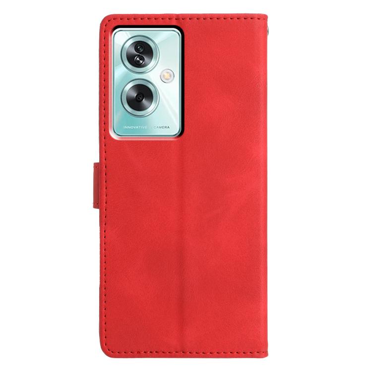 For OPPO A79 5G / A2 5G Triangles Embossed Leather Phone Case
