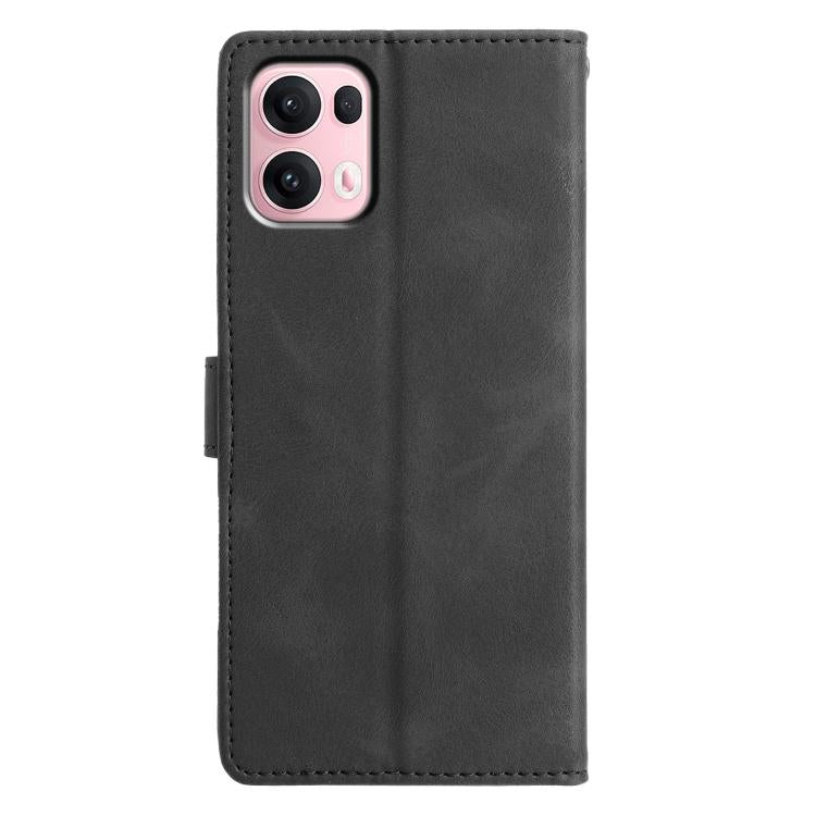 For OPPO Reno13 Pro Triangles Embossed Leather Phone Case