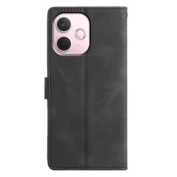 For OPPO A5 Pro 5G Global Triangles Embossed Leather Phone Case