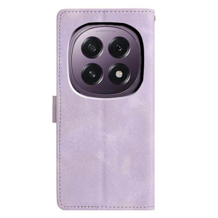 For OPPO A5 5G Global Triangles Embossed Leather Phone Case