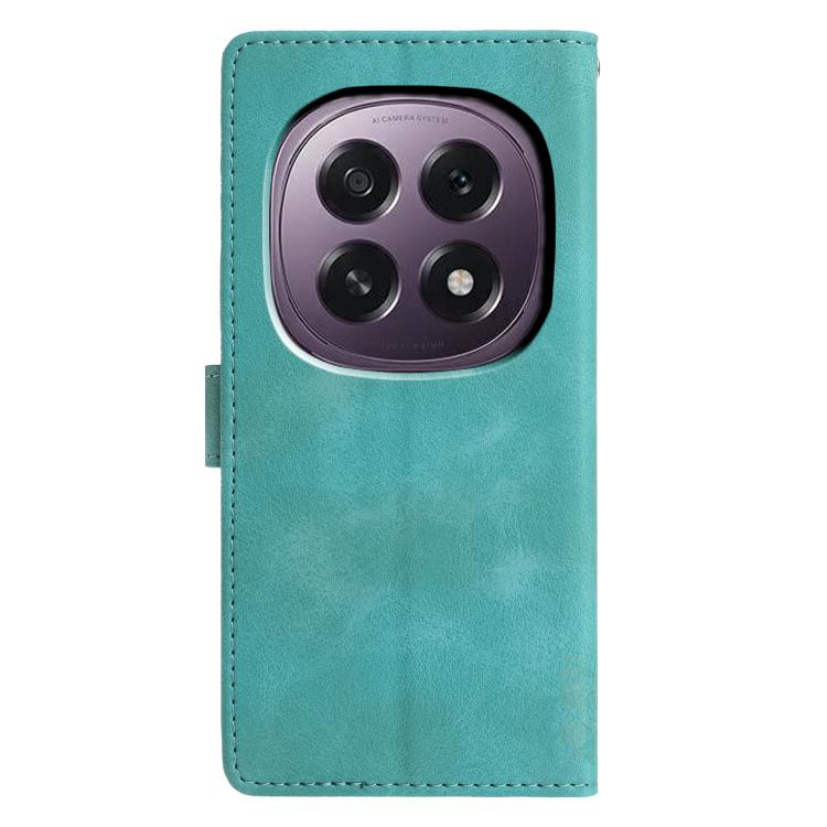 For OPPO A5 5G Global Triangles Embossed Leather Phone Case