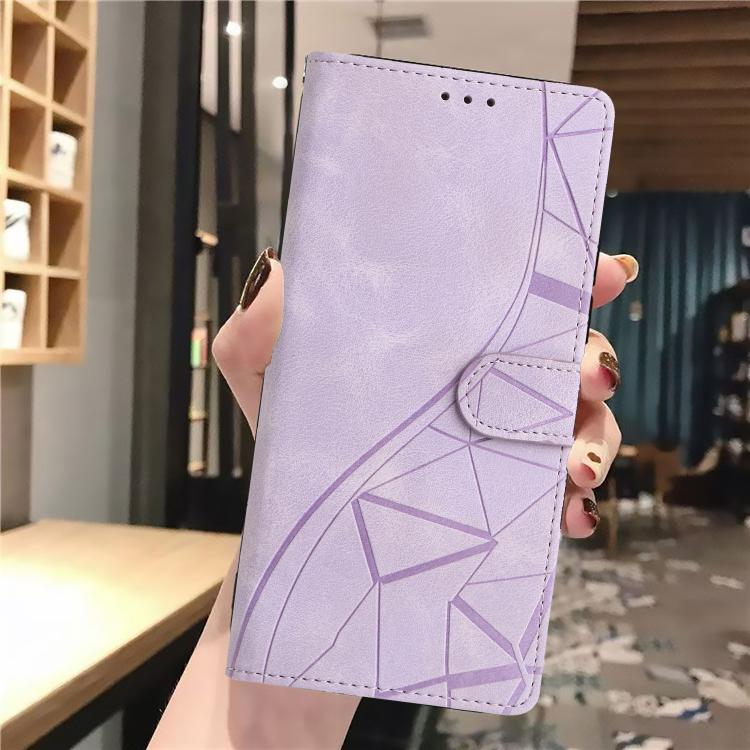 For Realme 14 Pro 5G Triangles Embossed Leather Phone Case