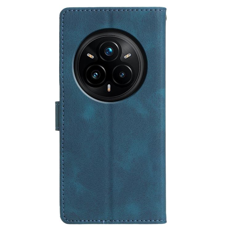 For Realme 14 Pro 5G Triangles Embossed Leather Phone Case