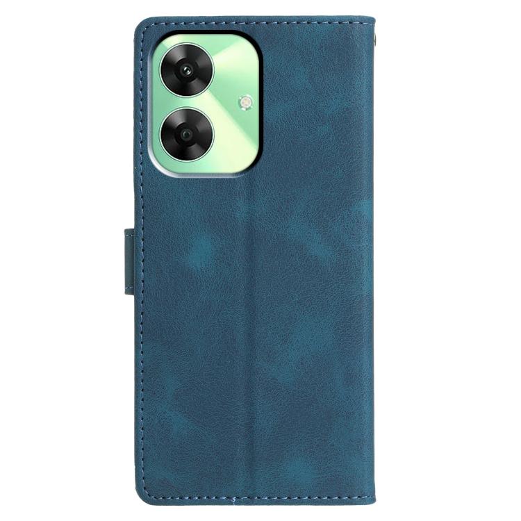 For Realme C61 / C63 Triangles Embossed Leather Phone Case