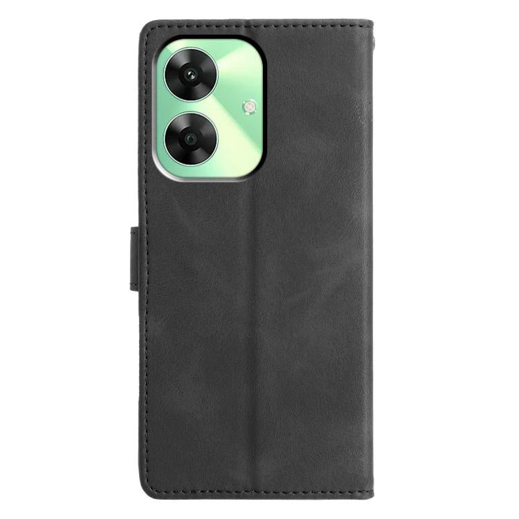 For Realme C61 / C63 Triangles Embossed Leather Phone Case