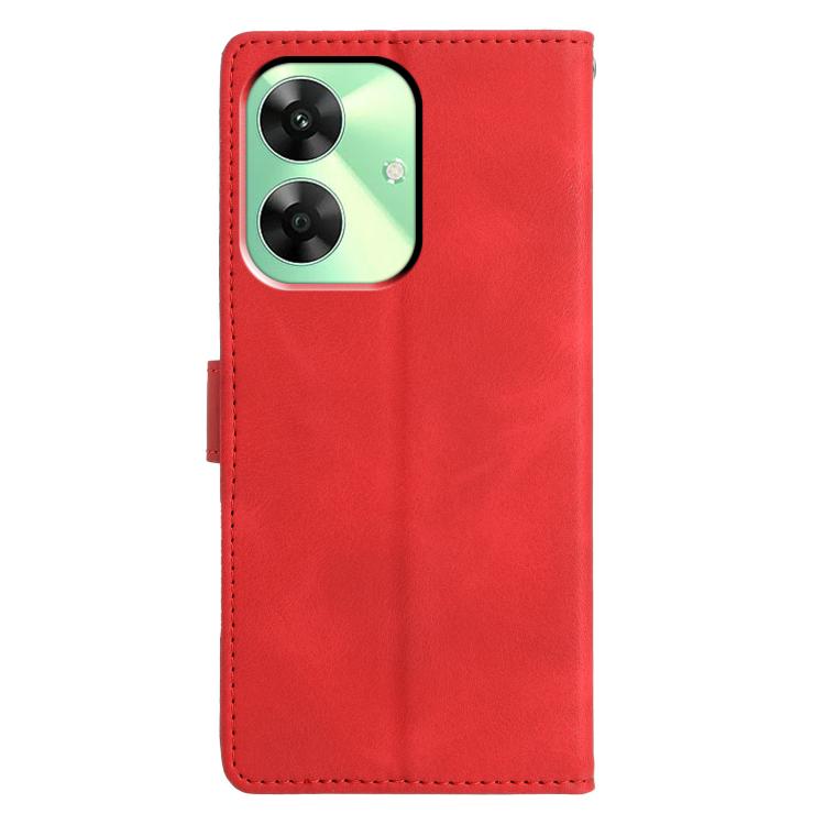 For Realme C61 / C63 Triangles Embossed Leather Phone Case