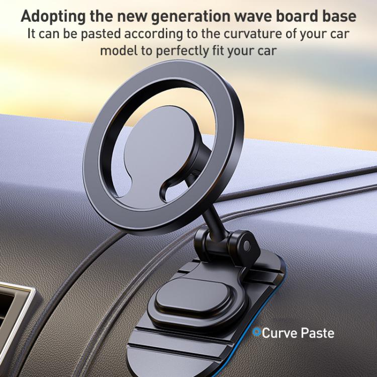 Car MagSafe Magnetic Adhesive Phone Holder - Black