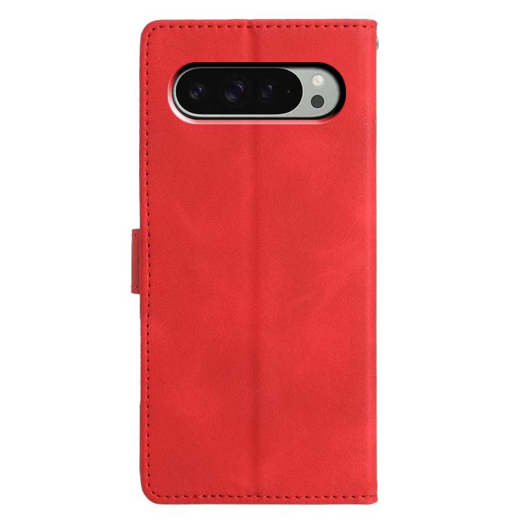 For Google Pixel 9 / 9 Pro Triangles Embossed Leather Phone Case