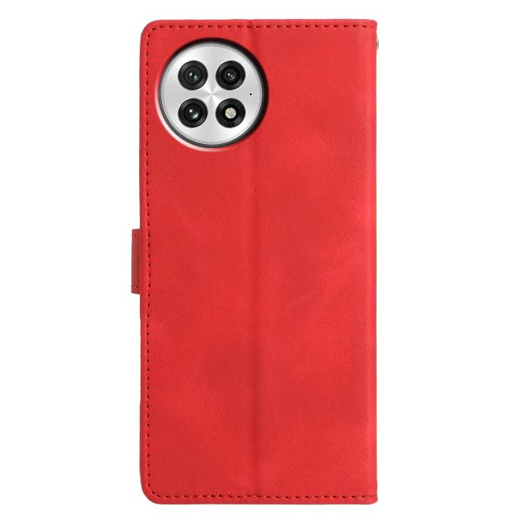 For OnePlus 13 Triangles Embossed Leather Phone Case