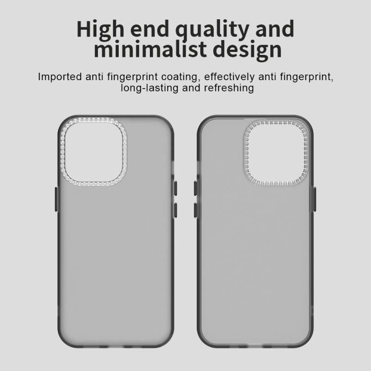 For iPhone 13 Pro Candy Diamond Frosted PC Hybrid TPU Phone Case